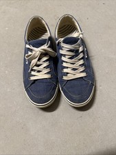 Taos Shoes Women's 9.5M Blue Moc Star Canvas Sneaker