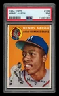 1954 Topps Set-Break #128 Henry Aaron PSA 7 NM