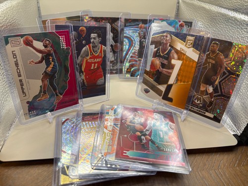 Basketball Parallel Lot (12 cards)-#'d - Trae Young, Zion, LaMelo, Chris Paul..
