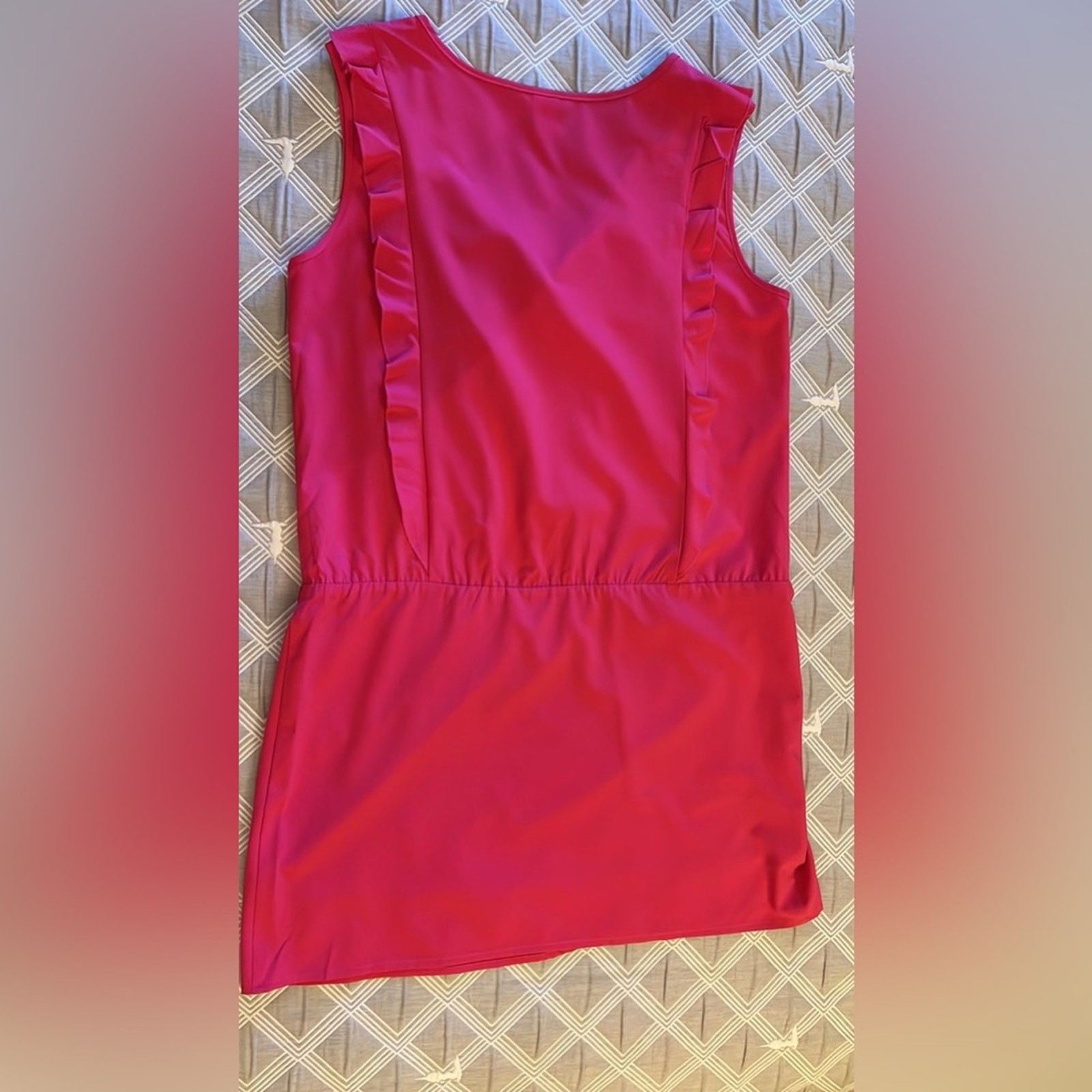 Esley Bold Pink Bold Statement summer Floral dres… - image 5