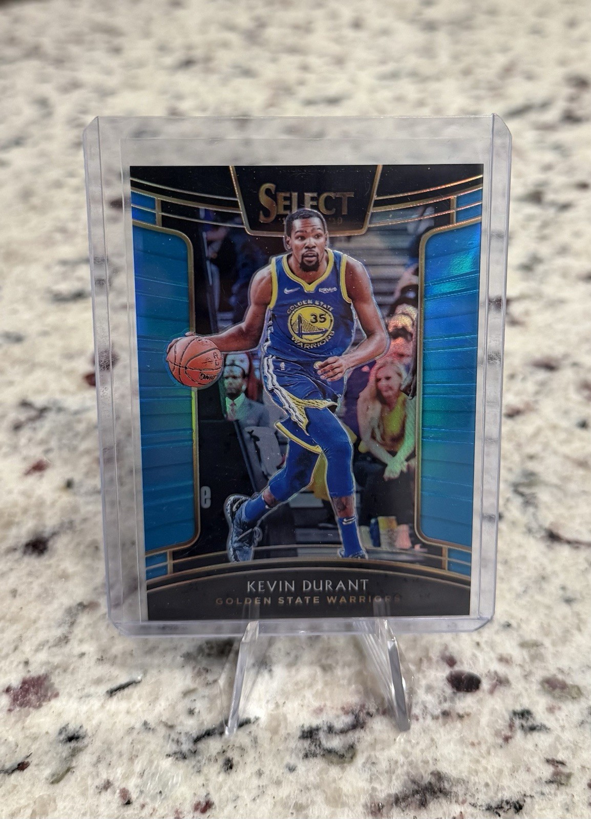 Kevin Durant 2018-19 Select- Concourse Light Blue Prizms #/299 Short Print!