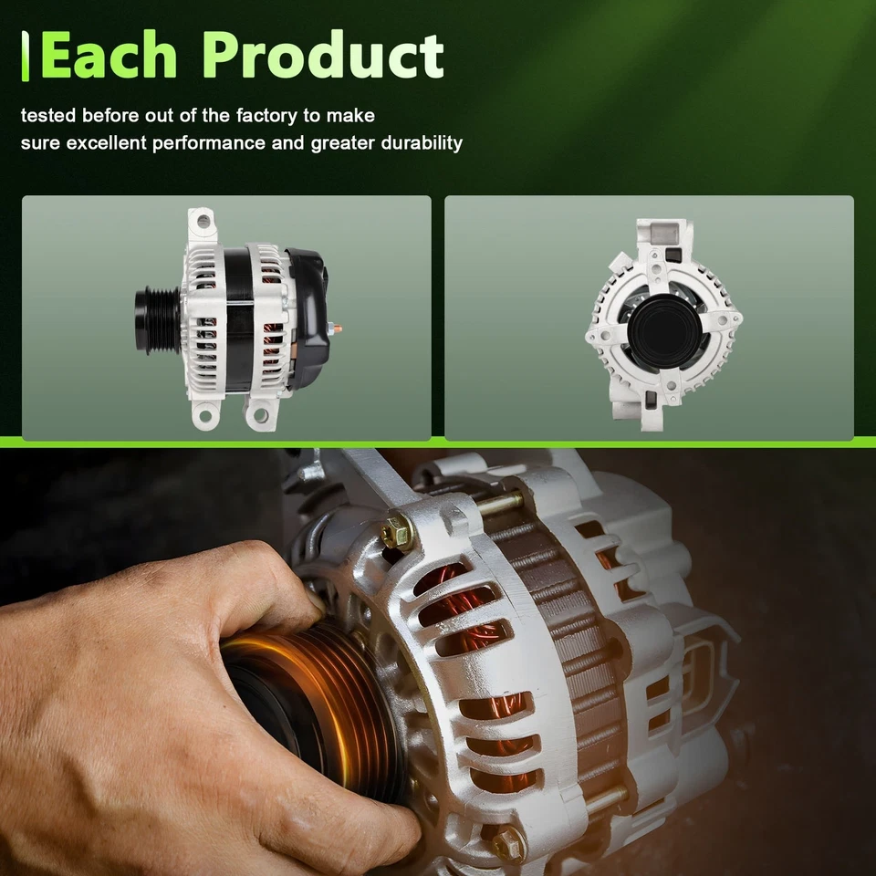 Alternator Fit For Chevrolet Camaro 2012 2013 2014 2015 11787 22888109 22859538 - Image 3 of 4