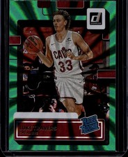 2022-23 Donruss #248 Luke Travers RC Holo Laser Green