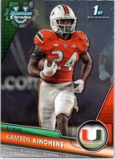 2023 Bowman University Chrome #62 Kamren Kinchens Miami