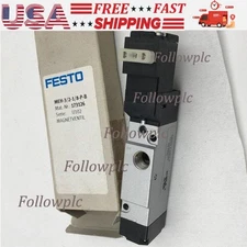 1PC FESTO MEH-3/2-1/8-P-B 173126 Solenoid Valve MEH3218PB New Expedited Shipping
