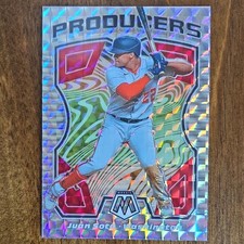 Panini Mosaic Juan Soto 2021 Producers Prizm #P6 Washington Nationals Baseball