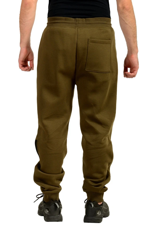 Pantalones deportivos Hugo Boss para hombre "Doldberg" verde oliva con estampado de logotipo EE. UU. 2XL IT 56 Foto 3 de 4