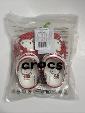 Tolddler Kids Crocs x Hello Kitty Red Classic Clog Brand New With Tags