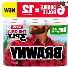 Tear-A-Square 3-Ply Paper Towels Superior Strength Durable Eco-Friendly