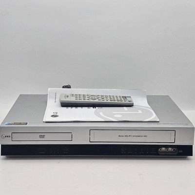 LG LVC-837 DVD Player/VCR Video Cassette Recorder w/Remote TESTED WORKING