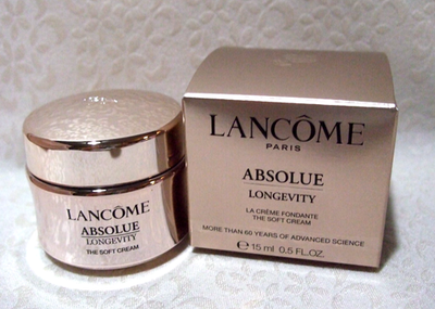 Lancome Absolue Longevity The Soft Cream .5 fl. oz. New in Box $85