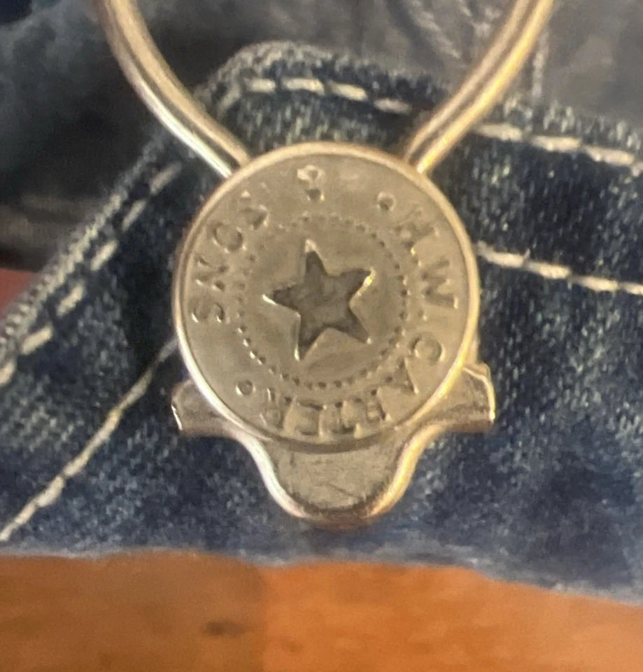 De Colección Baltimore Orioles Jean Denim Mono Pantalones Cortos Niño Pequeño Talla 2T 24 Meses MLB Foto 4 de 4