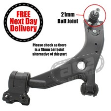 Kit De 2 Brazos De Control Delanteros Inferiores Para Volvo S40 II, C30, C70, Con Rótula De 21 Mm Y Bujes