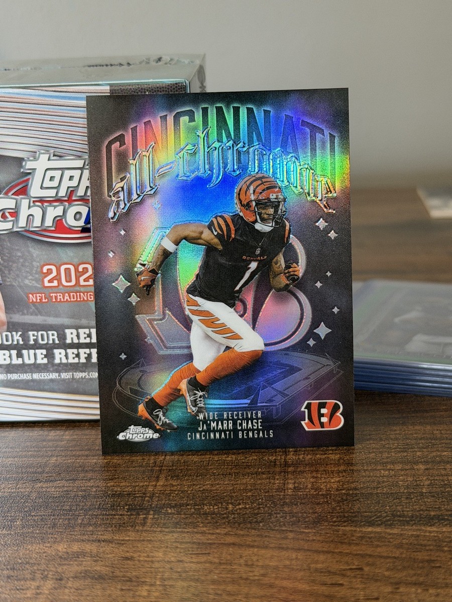 2025 Topps Chrome Refractor All Chrome Ja'marr Jamarr Chase