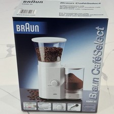 Braun Burr Coffee Grinder Espresso Mill  Whit...