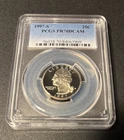 1997 S PROOF WASHINGTON QUARTER PCGS PR-70 DCAM - CLAD QUARTER - 25C