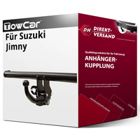 FüR Suzuki Jimny Ii Typ A6G (Towcar) AnhäNgerkupplung Horizontal Abnehmbar Neu