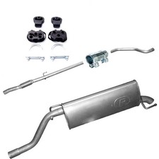Komplett Auspuff 2-teilig für Opel Corsa D S07 1.3 CDTI bis 08/2014 NEU+ Zubehör