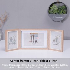 Folding Photo Frame Tabletop Display For Living Room Minimalist Design