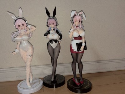 Super Sonico Prize Figure Collection Authentic Anime Collectible Preowned Japan