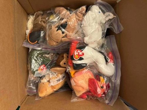 Lot of 25+ TY Beanie Babies Vintage 90s Mixed Plush Bulk Clean Collection #4