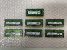 Lot 7 Samsung-Micron 8GB DDR4 PC4-2666V SODIMM Laptop Memory