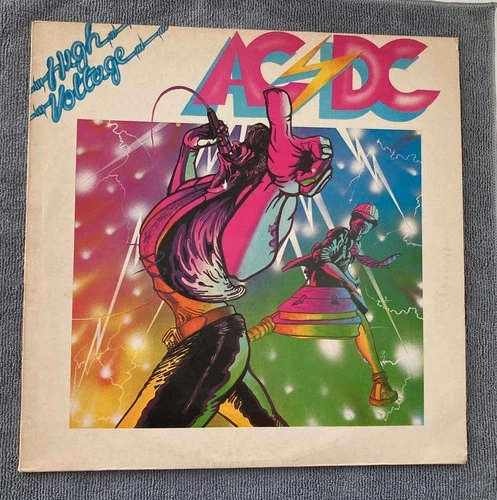 AC/DC - High Voltage - UK vinyl LP First Press A1/B1 Play Graded VG Cover VG