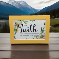 New Handmade 5x7 Matted 4x6 Religious Scripture Inspirational Free Ship 304