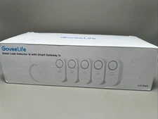 GoveeLife Water Leak Detector 1S w/ Smart Gateway 1S 1+5 Pack – NEW Open Box