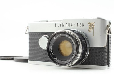 Exc+5] Olympus PEN F 35mm Half Frame Zuiko Auto-S 38mm f/1.8
