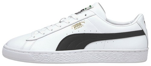 Puma Basket Classic XXI Low Pro Mesh Mens Sneaker White  display picture 3