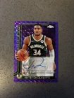 🔥🔥2025-26 Topps Chrome - Giannis Antetokounmpo #137 Purple Refractor /75🔥🔥
