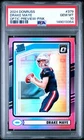 2024 PANINI DONRUSS OPTIC PREVIEW-PINK #379 DRAKE MAYE ROOKIE RC PSA 10