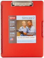 Plastic Clipboard with Storage Side Opening A4 Nursing Office Supplies