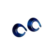 Baccarat Blue Crystal Earrings