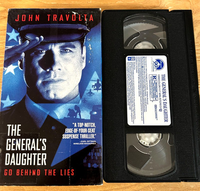 The General's Daughter Go Behind the Lies VHS tape Ships Same Day With Tracking