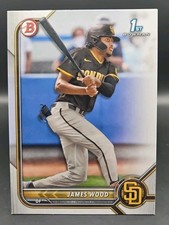 2022 Bowman James Wood RC #BP-108 1st Prospects Paper San Diego Padres 