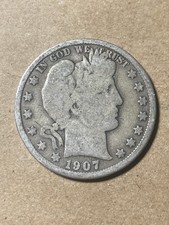1907 D Barber Half Dollar - As Shown! (#2171)