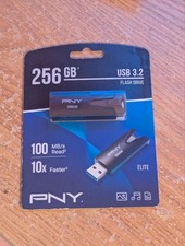 New in-box PNY 256GB Elite USB 3.2 Flash Drive