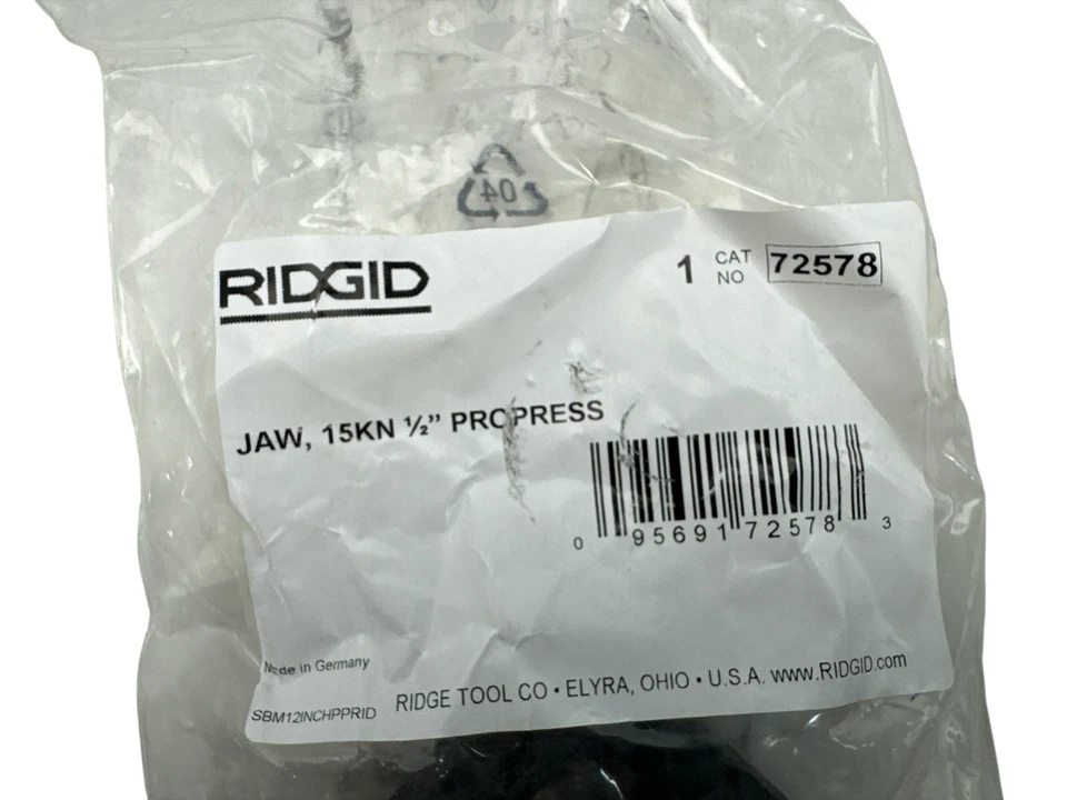 Ridgid JAW 15KN 1/2" PROPRESS 72578 New - Image 2 of 4