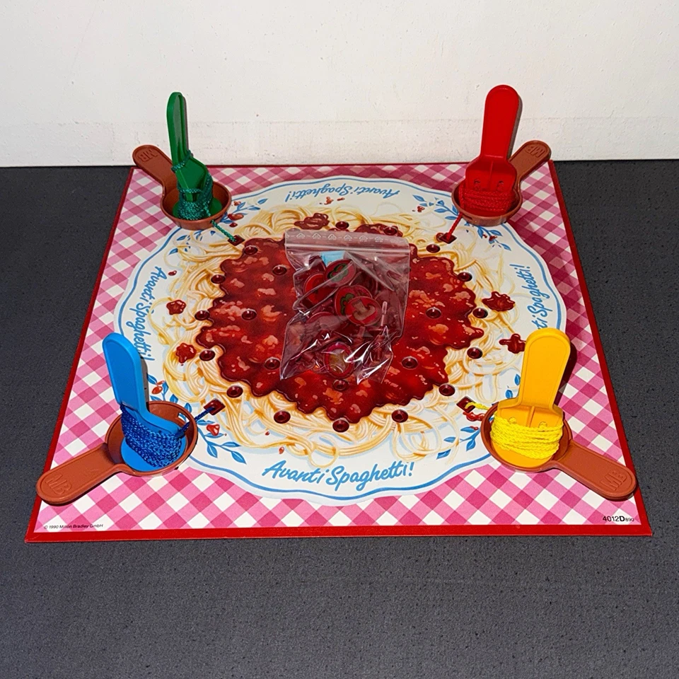 Avanti Spaghetti Brettspiel 1 Zutat fehlt 1990 MB Spiele 90er Jahre Kult Spiel - Bild 2 von 4