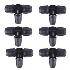 20PCS 8/11 Size Lock Designed Water Tube Connect Use Three-way Watering Device