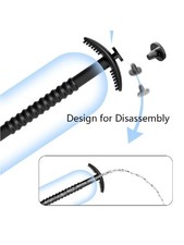 Men Silicone Sounding Plug Urethral Stretcher Dilator Enhance Stretching Sex Toy