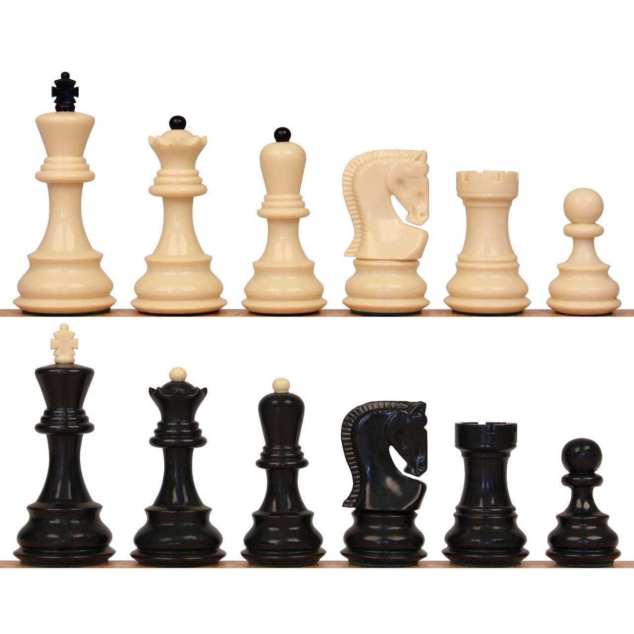 Luxury Zagreb Series Triple Weighted  ABS Chess Pieces. Tournament compliant