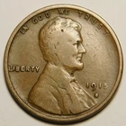 1915 S Lincoln Wheat Cent Penny VG-Details   "Actual Coin Pictured -Not Cleaned"