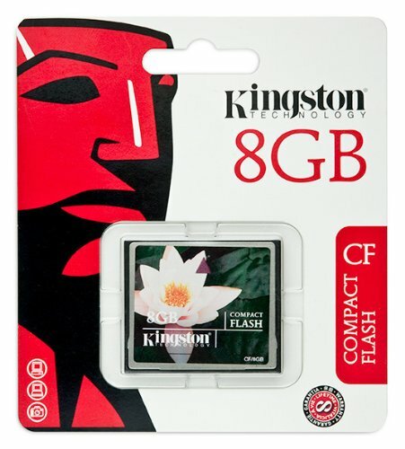 Kingston 8GB Compact Flash CF fast Speed Memory Card CF/8GB for Cameras - Picture 2 of 4