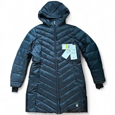 Spyder Women’s Water-Resistant Puffer Coat - Black - Size M - New with Tags