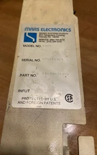 Mars Model 6200 Coin Mech for Parts or Non Working - Untested