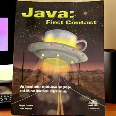Java: First Contact By Garside & Mariani Softcover 1998 Course Technology Book