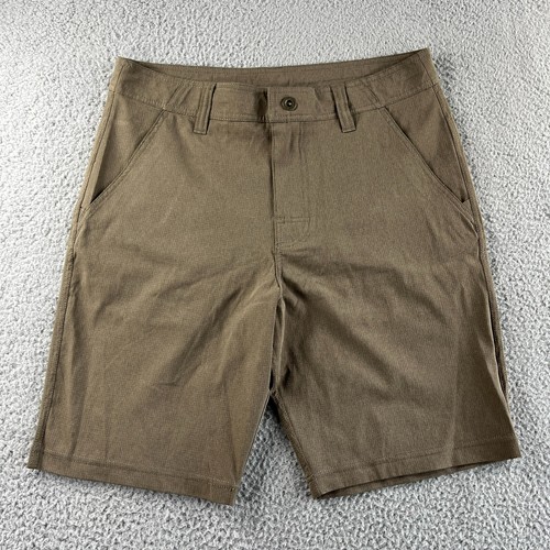NEU PrAna Shorts Herren 32 braun Chino atmen Netz Kordelzug Golf Outdoor Strand - Bild 1 von 11